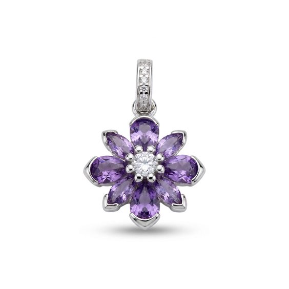 Collana Brosway Donna FANCY - MAGIC PURPLE in Argento FMP143 - FMP143